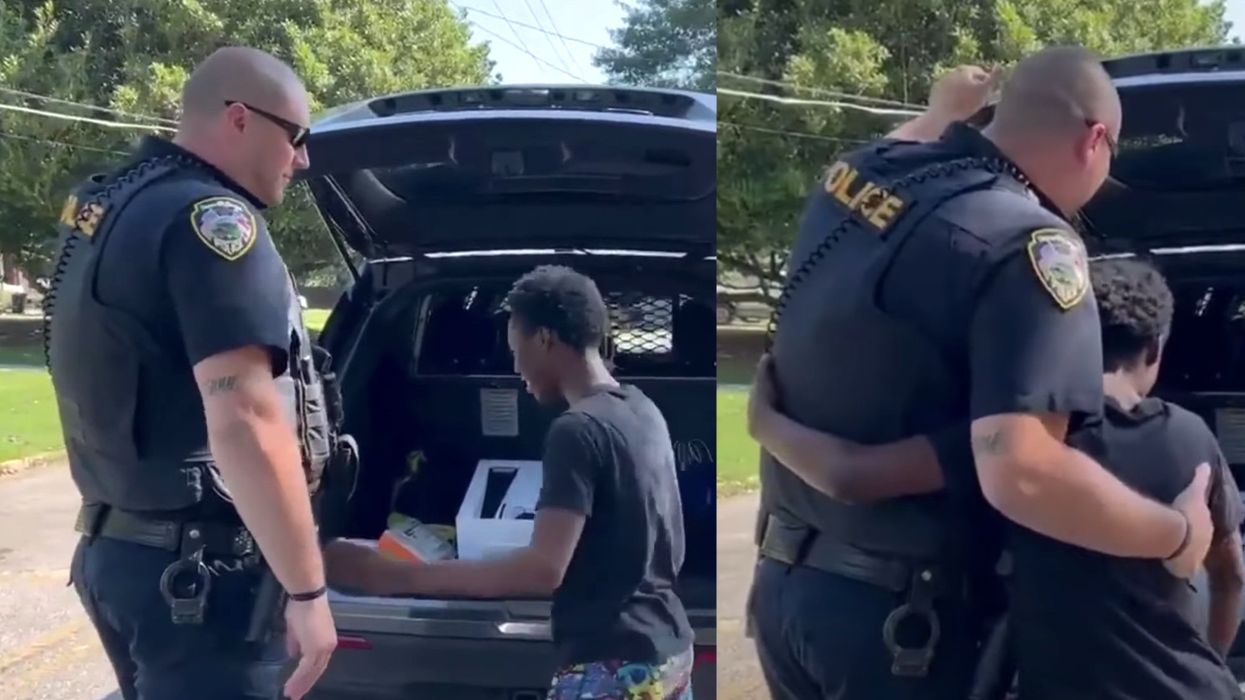 Georgia police called to 'remove' boy looking for yard work to buy a video game console. The officer bought him the console instead.