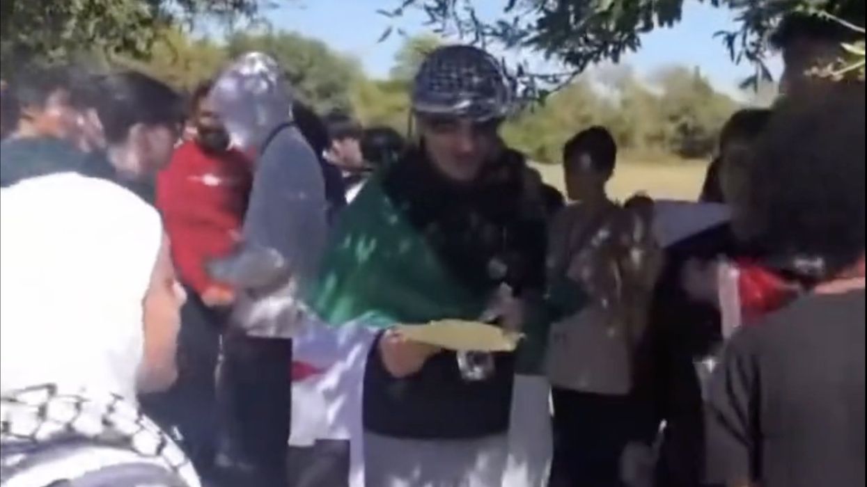 Video: Texas high schoolers chant infamous slogan viewed as call to wipe Israel off the map amid Muslim Student Association walkout