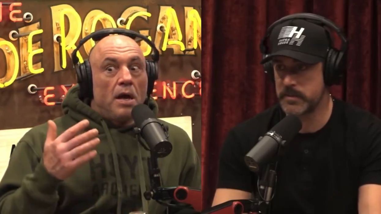 'Everyone is going to get sued': Joe Rogan tells Aaron Rodgers the pendulum is about to swing back on the sex-change industry