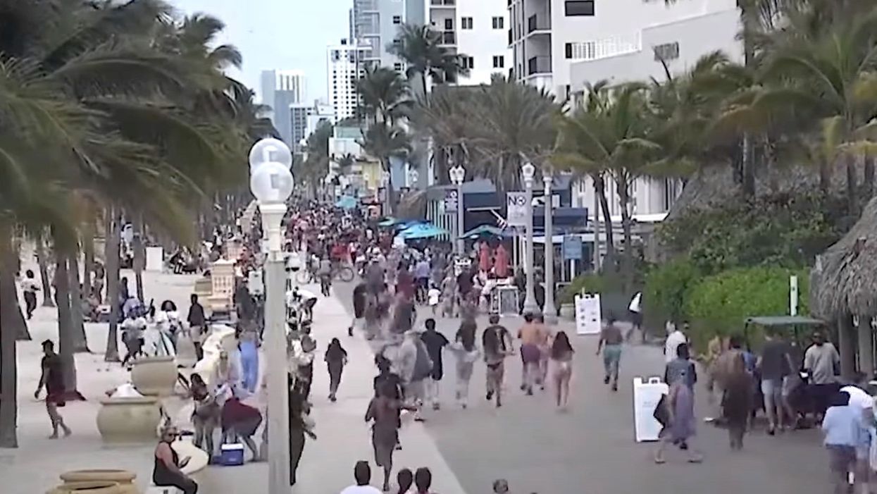 Nine people injured, including children, at mass shooting at Florida beach boardwalk