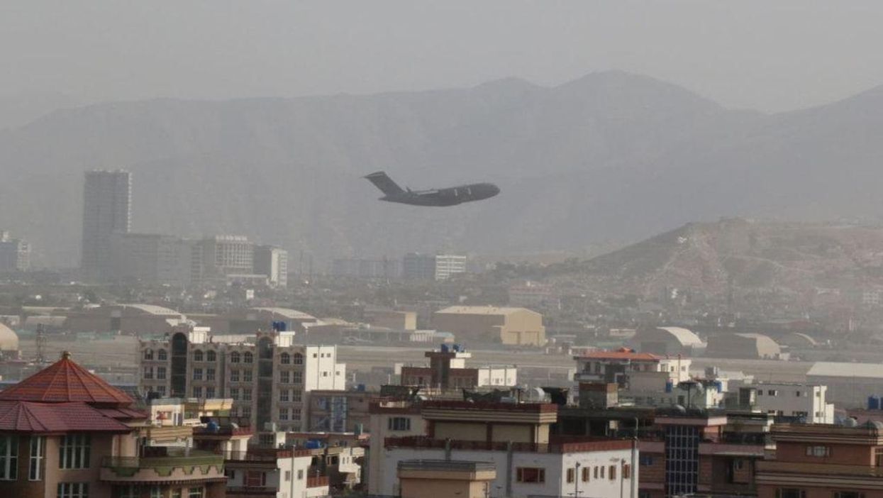US says drone strike killed 'multiple suicide bombers' in vehicle heading to Kabul airport