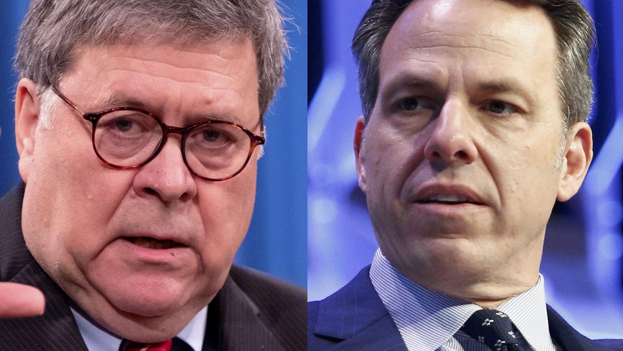 Liberals lash out angrily at Jake Tapper over interview with Bill Barr:  'Disgusting and disheartening'