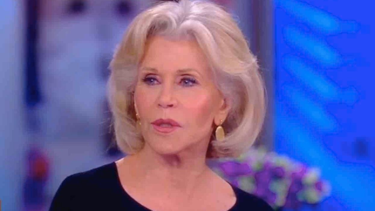 Jane Fonda declares 'we have 11 years' until climate 'catastrophe' — so we must 'mobilize by the millions in the streets' to stop it
