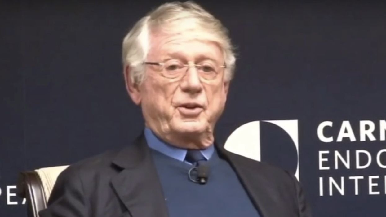 Iconic news anchor Ted Koppel says President Trump is 'not mistaken' that the 'liberal media' is 'out to get him'