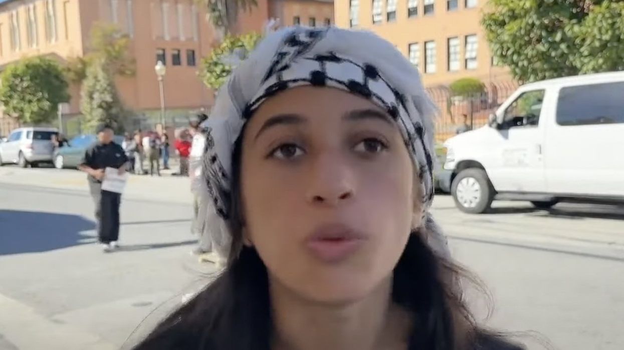 Pro-'Palestine' student says she 'did six hours of research ... from unbiased sources' before leading HS walkout for Gaza ceasefire. No reports of anti-Hamas chants.