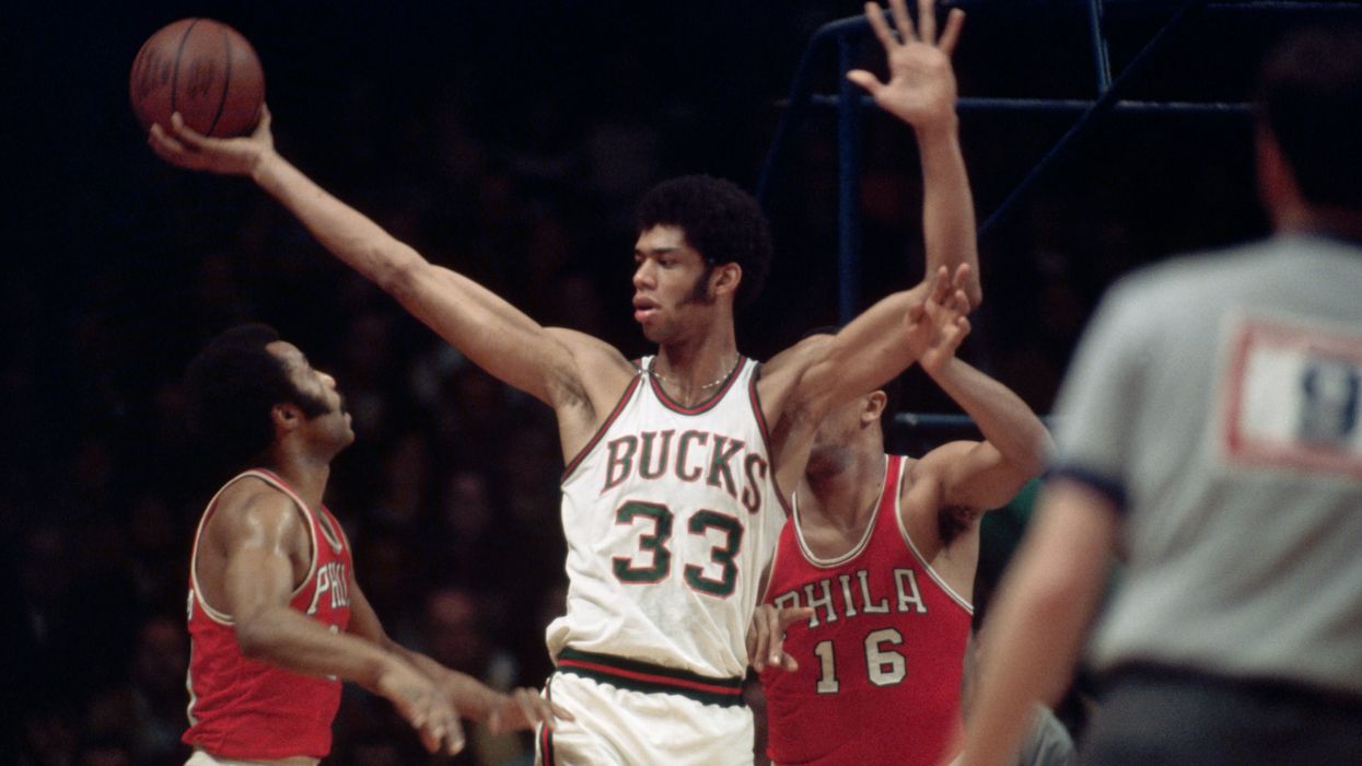 Kareem Abdul-Jabbar is auctioning off four of his six title rings; will give proceeds to charity for kids