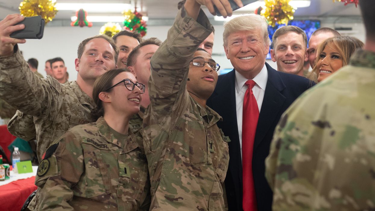 Military says troops did nothing wrong after CNN expert claimed it was 'inappropriate' for troops to have 'MAGA' hats