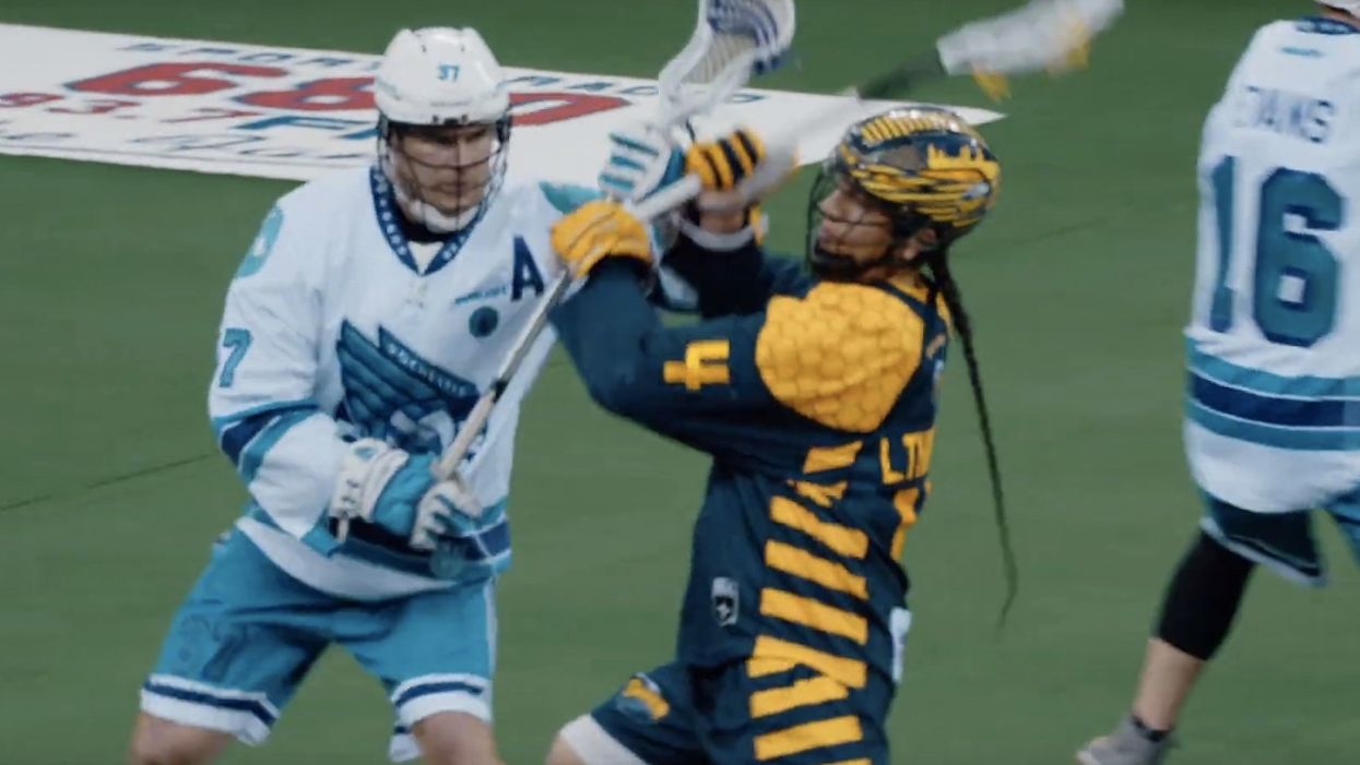 Native American athlete unhappy after announcer says 'let's snip' his ponytail — and 'fans' say 'scalp' him