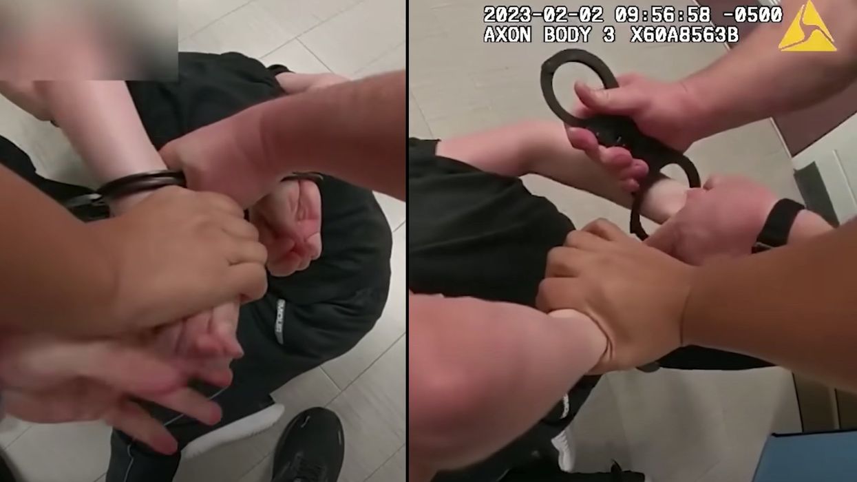 Police release body-cam video after lawsuit over 9-year-old who was handcuffed at school