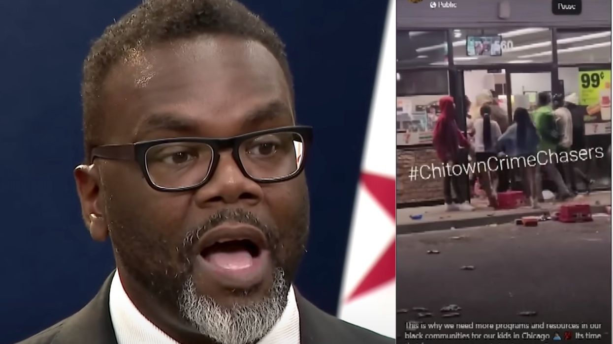 Chicago's new liberal mayor scolds reporter for using 'mob' to describe hundreds of teens looting and trashing store