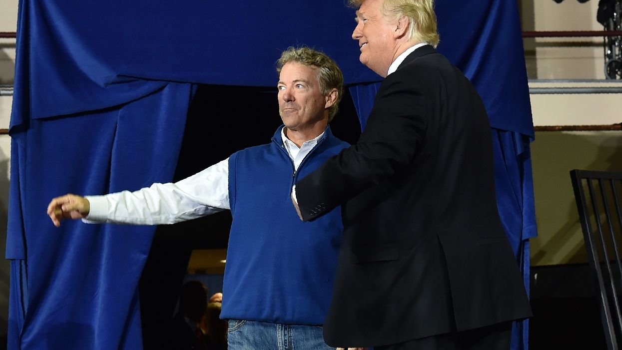 Sen. Rand Paul invites President Trump to be his guest at Democrats' impeachment 'charade'