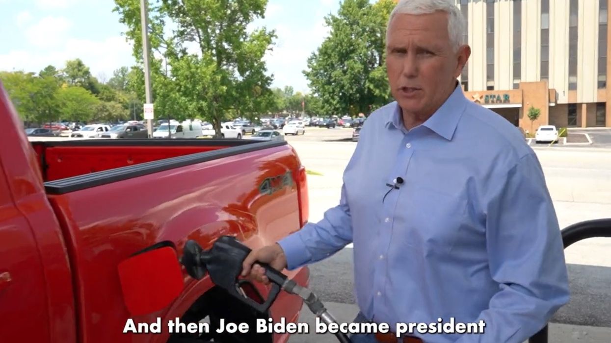 Mike Pence gets mocked into oblivion over hilarious problems with gas station political ad