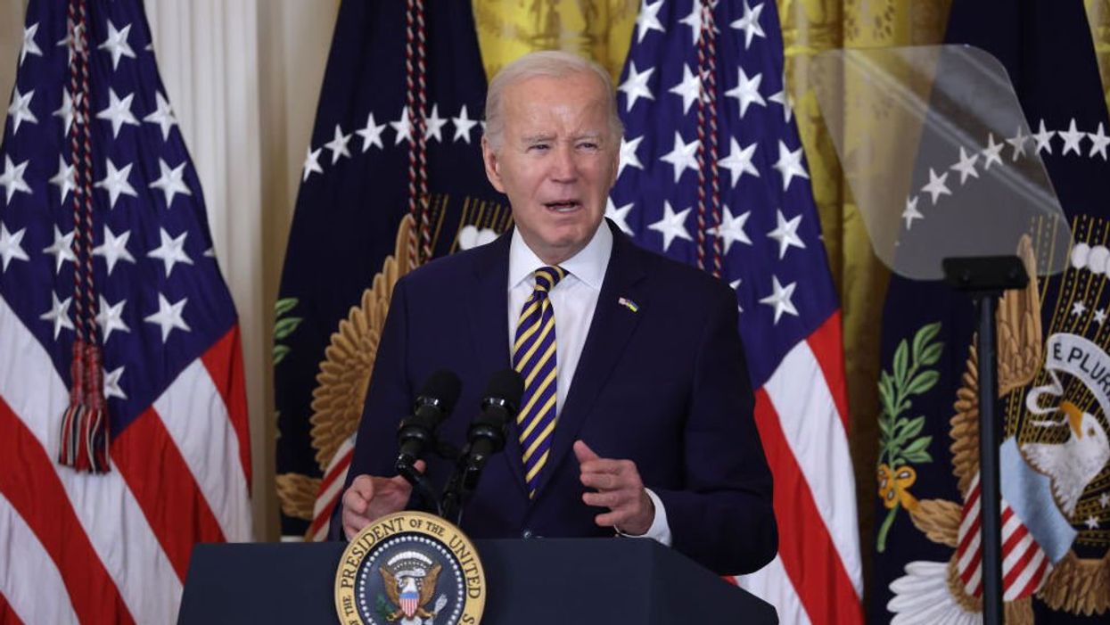 Alarming footage shows moment Biden appears to forget Hamas' name — and a reporter is forced to step in and help
