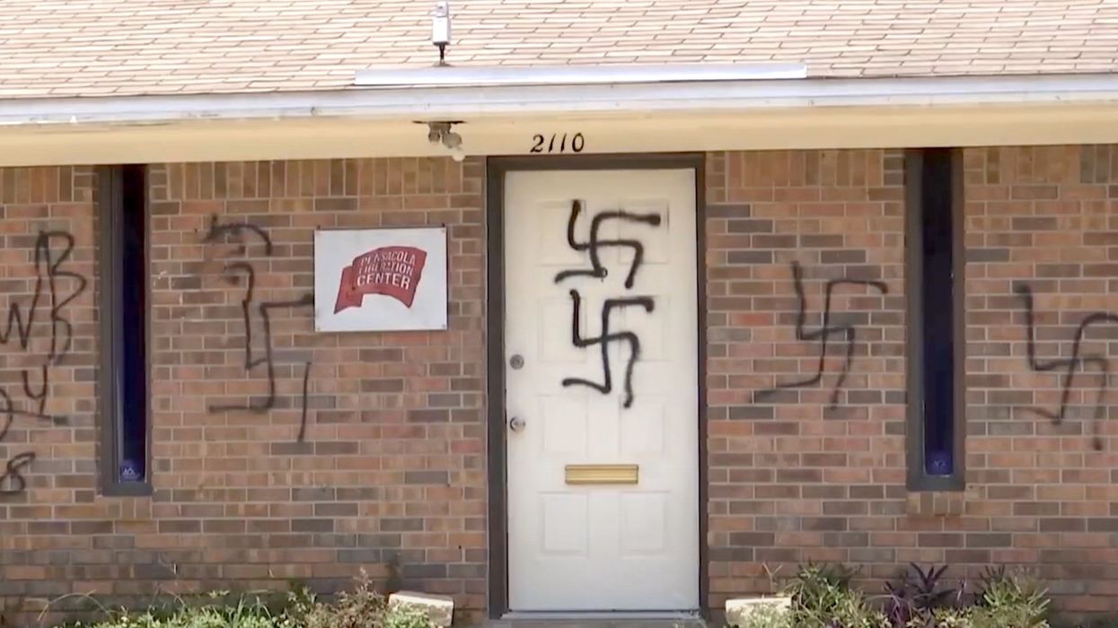 Florida man and 3 juveniles charged with felony hate crimes over anti-Semitic and anti-Islamic vandalism