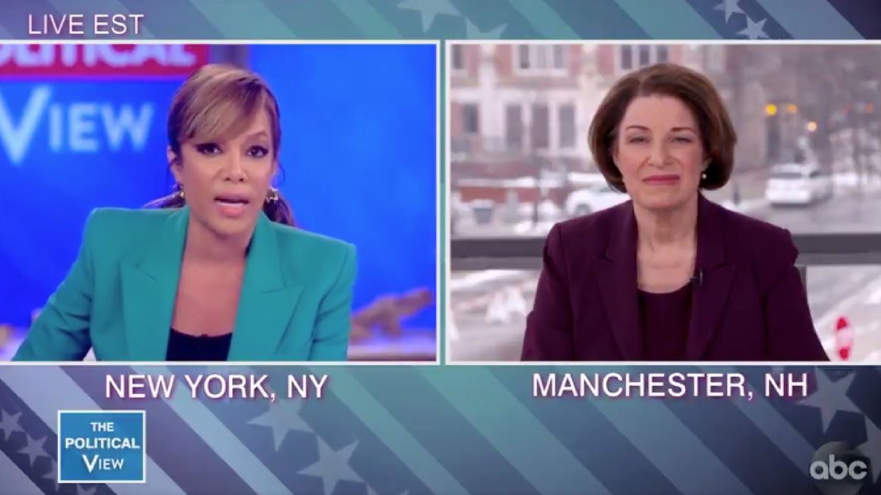 'The View' co-host Sunny Hostin goes after Democratic presidential candidate Sen. Amy Klobuchar for failing to 'prosecute a single killing by the police'