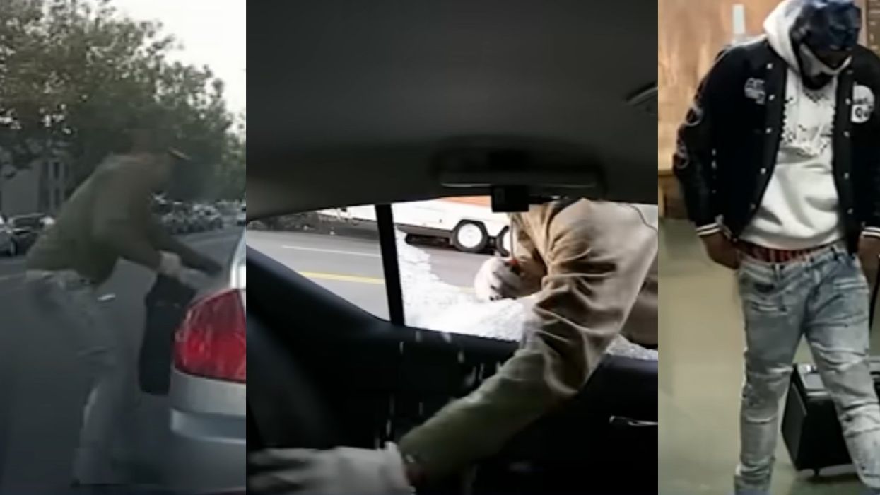 YouTuber pranks San Francisco car burglars with 'fart spray cannon' and helps cops arrest one suspect released by a judge