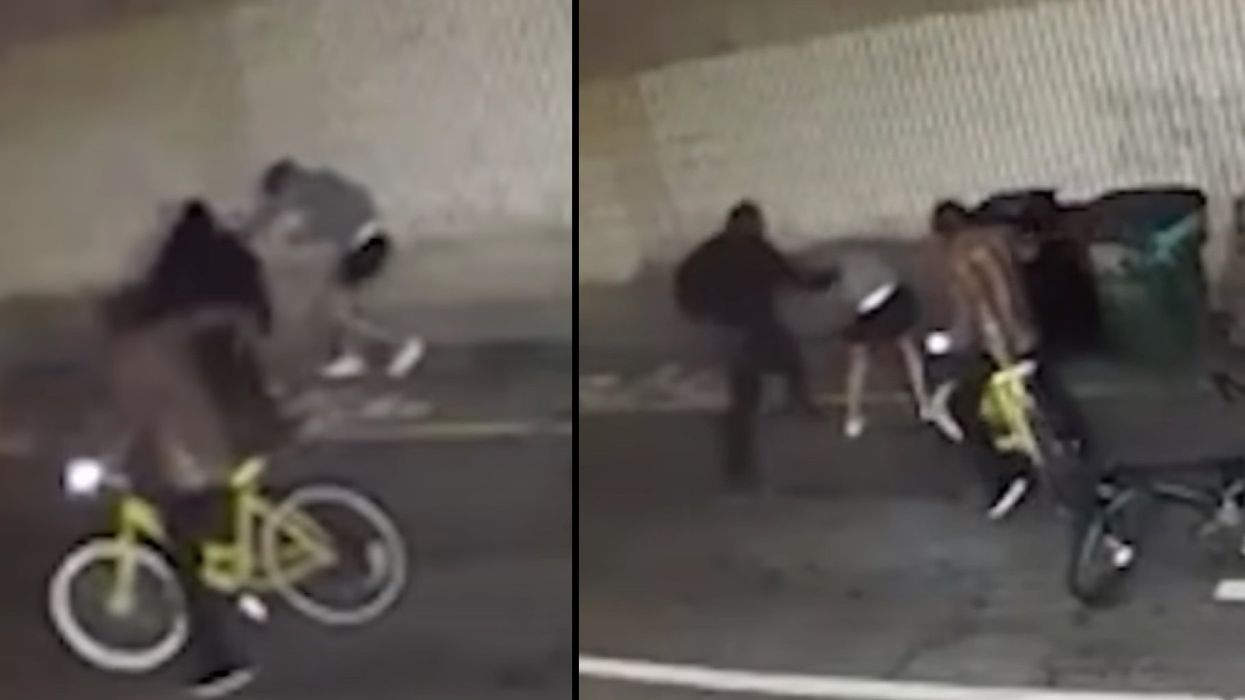 Security video captures man being brutally beaten with bolt cutters in California