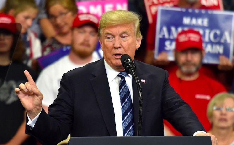 Trump tells supporters if he's impeached 'it’s your fault because you didn’t go out to vote\