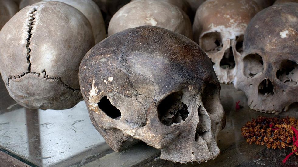 Grim reminder of cartel violence: Mass grave with 168 skulls found in Mexico