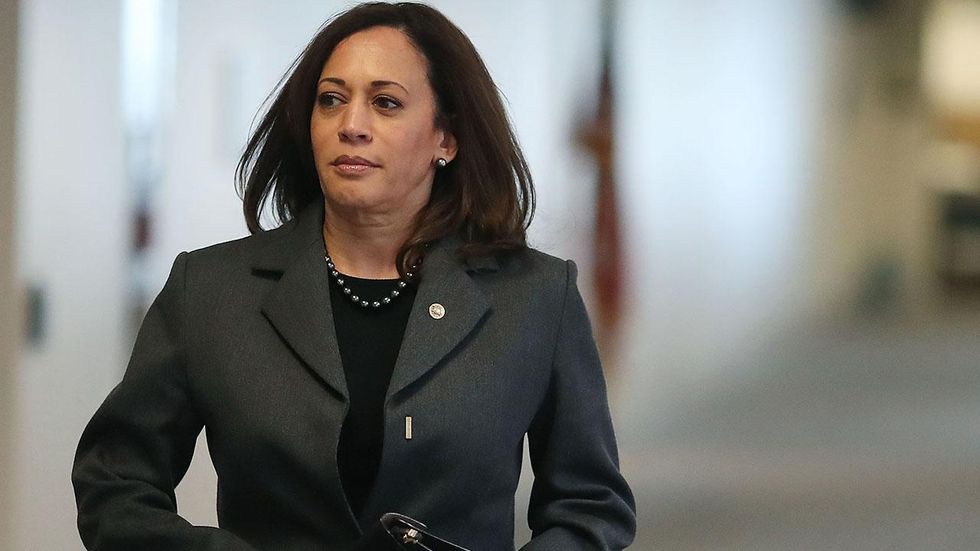 Taxpayers paid LAPD detail to guard California Sen. Kamala Harris, a Democrat, at out-of-town events