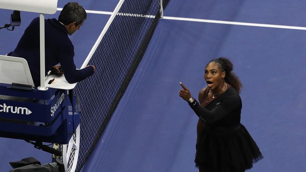 Serena Williams accuses referee of sexism for penalties during loss to Naomi Osaka in US Open final