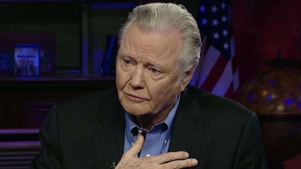Academy Award-winning actor Jon Voight breaks down in tears over ‘our man’ Trump: ‘Thank God’