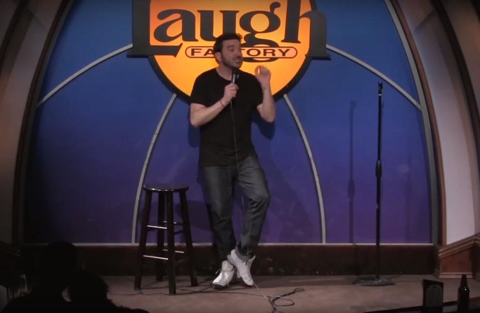 Gay, 'bigender' comedian booed for lampooning trans women at college show—and he hits back at haters