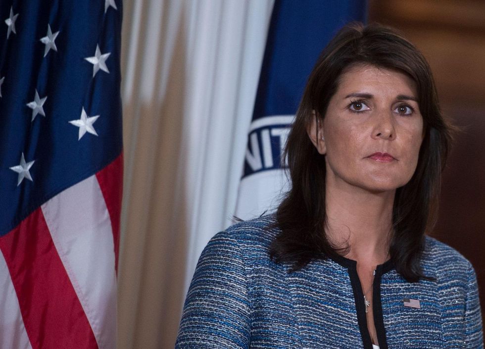 Nikki Haley warns Russia and Iran of 'dire consequences' if they continue airstrikes in Syria