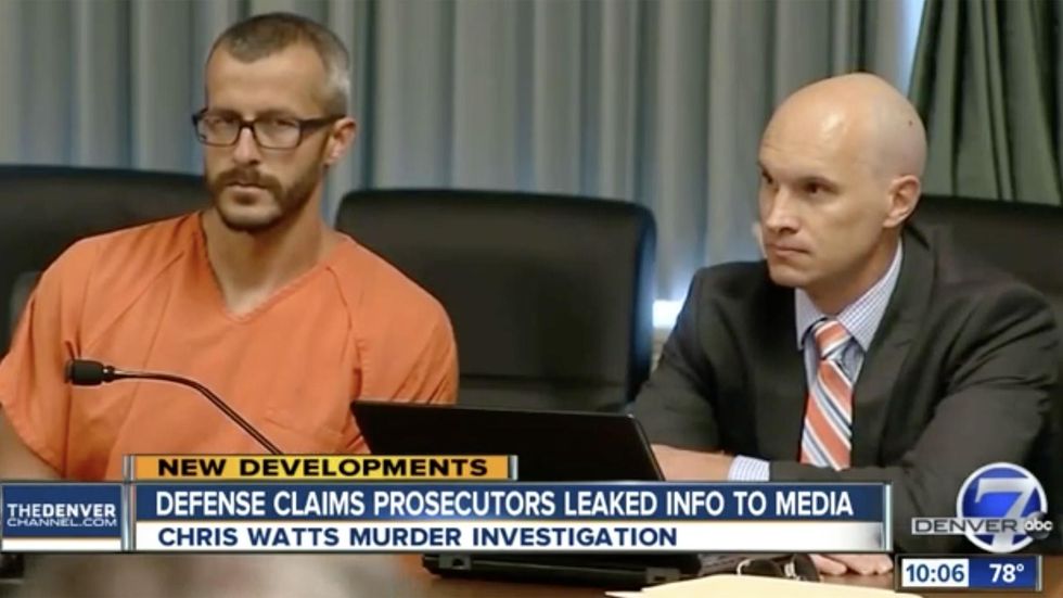 Lawyers of Chris Watts — accused of murdering wife, kids — allege prosecutors leaked info to media