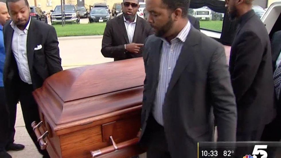 Protesters demand Cowboys owner Jerry Jones take a stand against police killings of Texas black men