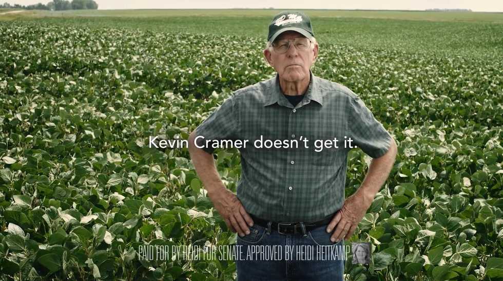 ND-Sen: Heidi Heitkamp attacks GOP's Kevin Cramer for supporting President Trump's trade war