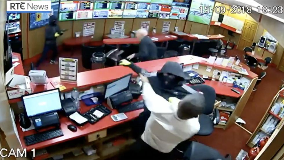 An 85-year-old Ireland man fights off, chases away 3 armed robbers in incredible video