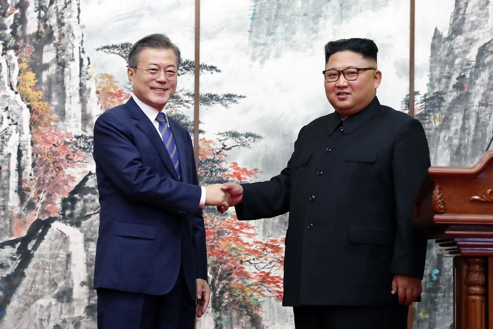South Korean president says Kim Jong Un will take steps toward denuclearization, allow inspectors