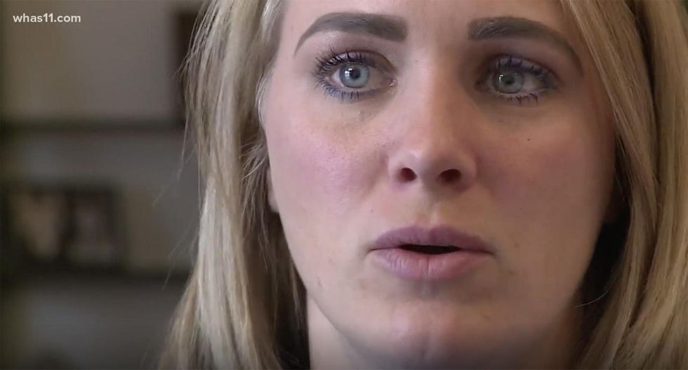 Mom shares FB post about near-abduction involving son. After tearful interviews, she’s arrested.