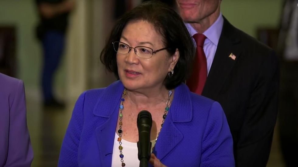 Sen. Mazie Hirono tells men to 'shut up and step up'; says Republicans are treating Ford unfairly