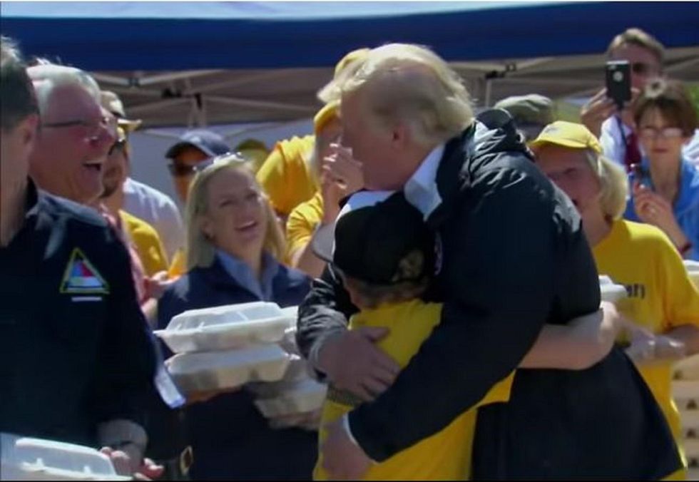Florence update: President Trump visits Carolinas