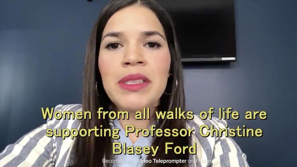 Celebrities team up to film viral video of support for Kavanaugh accuser: ‘Dear Professor Ford ...’