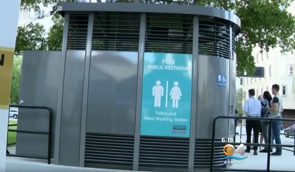 Here’s how much Miami’s new restroom for the homeless cost — complete with needle exchange