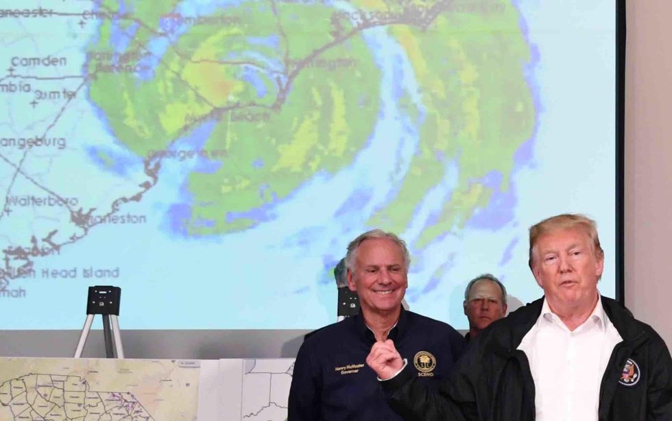 Commentary: No, Donald Trump didn’t cause or worsen Hurricane Florence — here’s the proof