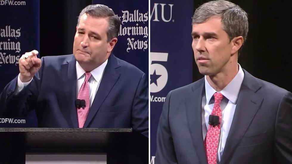 WATCH: Ted Cruz hammers Beto O'Rourke over his anti-police stances — Beto's response says it all