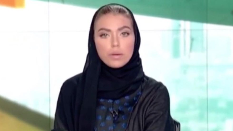 Woman co-anchors nightly news in Saudi Arabia for first time ever