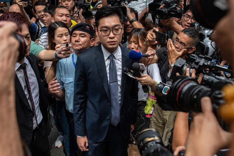 Hong Kong bans pro-independence party, concerning human rights advocates