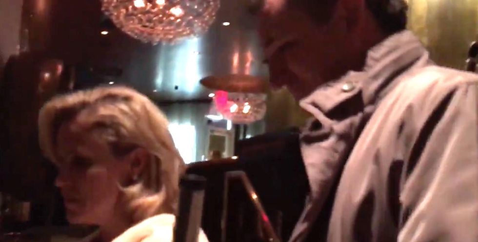Left-wing agitators disrupt Ted Cruz dining with his wife, and proudly post video