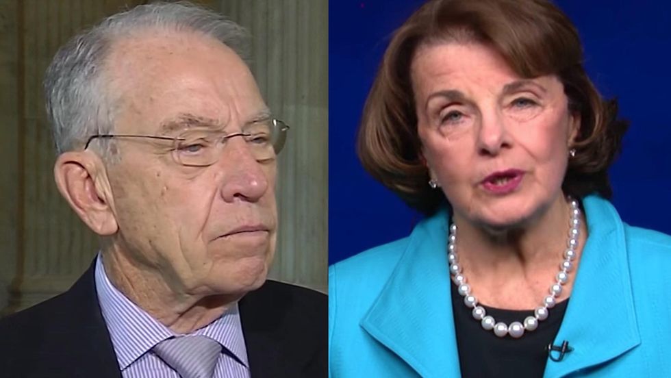 Grassley politely shuts down Feinstein's latest attempt to stall Kavanaugh confirmation