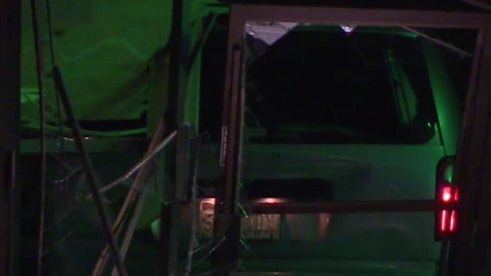 Teens crash van into pot shop, make off with stash of oregano