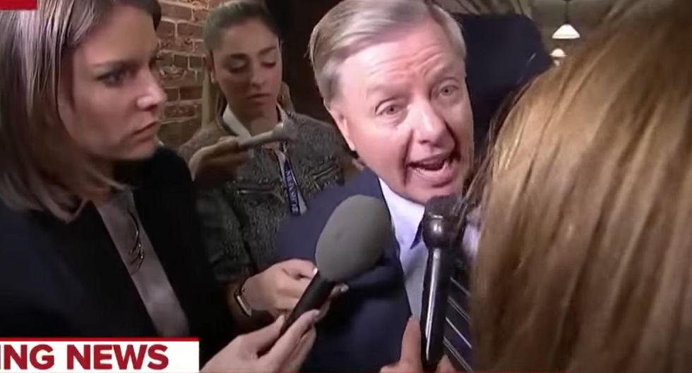 Lindsey Graham fires off an ominous threat to Democrats over Kavanaugh hearings