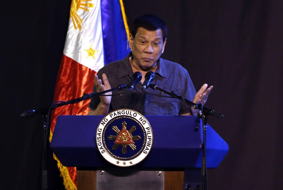 Philippine President Rodrigo Duterte: 'My only sin is extrajudicial killings