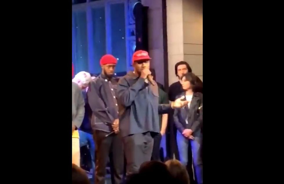 WATCH: Kanye West delivers thunderous pro-Trump rant on the set of 'SNL,' crowd boos and jeers