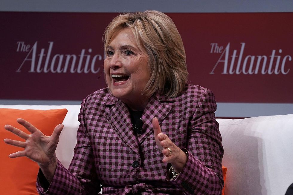 Hillary Clinton laughs off Kavanaugh's 'revenge' remark, criticizes judge for being defensive