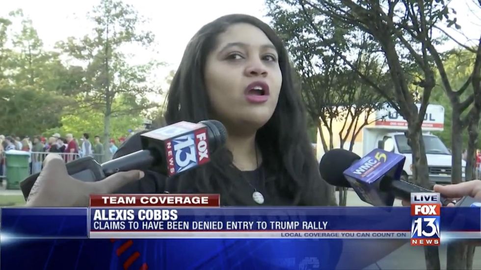 High school student claims she was ejected from Trump rally for wearing a Black Lives Matter T-shirt